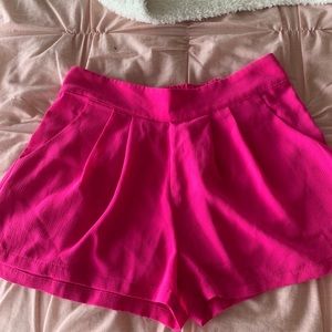 Akira Hot Pink Shorts